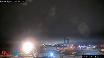 Weather camera view of Borger ISD.