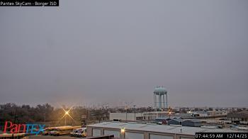Weather camera view of Borger ISD.