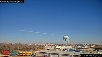 Weather camera view of Borger ISD.