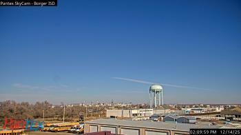 Weather camera view of Borger ISD.