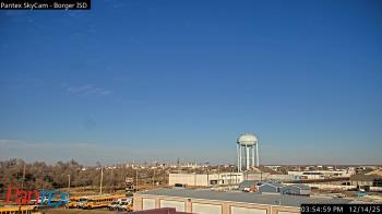 Weather camera view of Borger ISD.