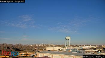 Weather camera view of Borger ISD.