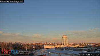 Weather camera view of Borger ISD.