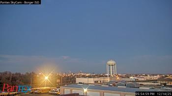 Weather camera view of Borger ISD.