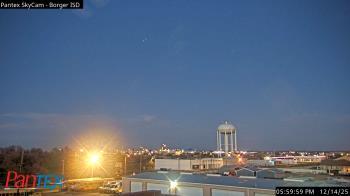 Weather camera view of Borger ISD.
