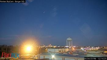 Weather camera view of Borger ISD.