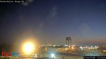 Weather camera view of Borger ISD.
