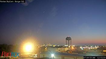 Weather camera view of Borger ISD.