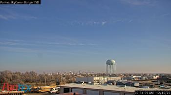 Weather camera view of Borger ISD.
