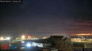 Weather camera view of Borger ISD.