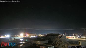 Weather camera view of Borger ISD.