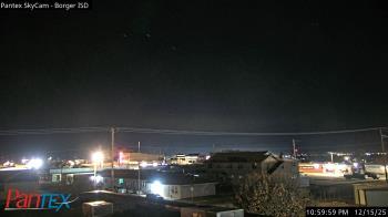 Weather camera view of Borger ISD.