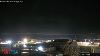 Weather camera view of Borger ISD.