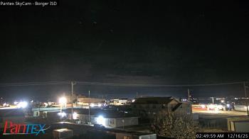 Weather camera view of Borger ISD.