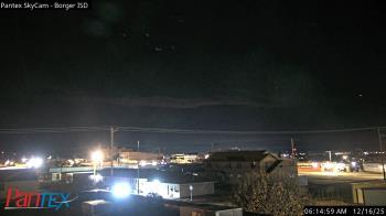 Weather camera view of Borger ISD.