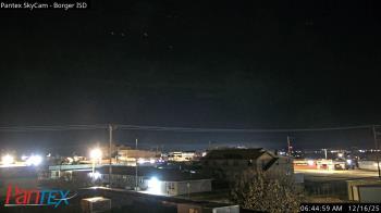 Weather camera view of Borger ISD.