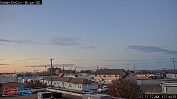 Weather camera view of Borger ISD.