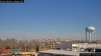 Weather camera view of Borger ISD.