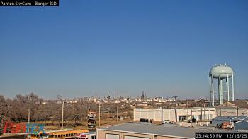 Weather camera view of Borger ISD.