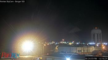Weather camera view of Borger ISD.