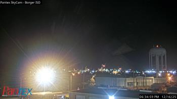 Weather camera view of Borger ISD.
