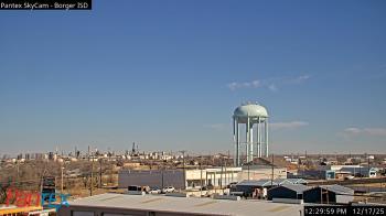 Weather camera view of Borger ISD.
