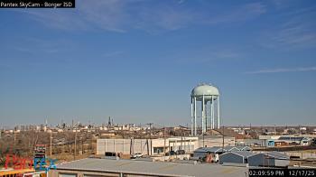 Weather camera view of Borger ISD.