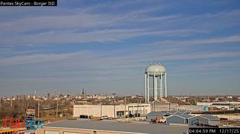 Weather camera view of Borger ISD.