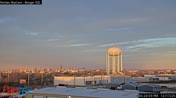 Weather camera view of Borger ISD.