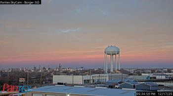 Weather camera view of Borger ISD.