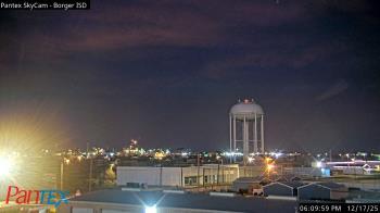 Weather camera view of Borger ISD.