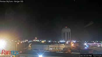 Weather camera view of Borger ISD.