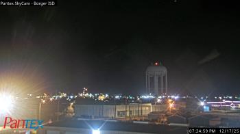 Weather camera view of Borger ISD.