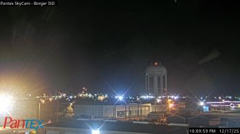 Weather camera view of Borger ISD.