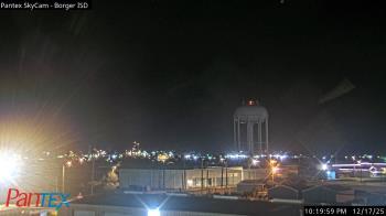 Weather camera view of Borger ISD.