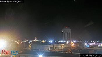 Weather camera view of Borger ISD.