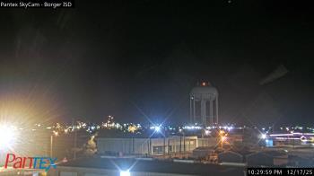 Weather camera view of Borger ISD.
