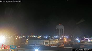 Weather camera view of Borger ISD.