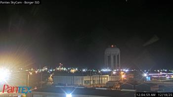 Weather camera view of Borger ISD.