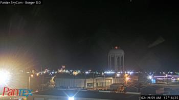 Weather camera view of Borger ISD.