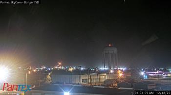 Weather camera view of Borger ISD.