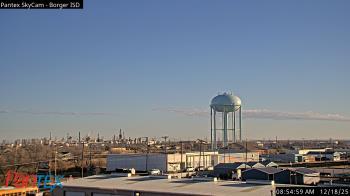 Weather camera view of Borger ISD.