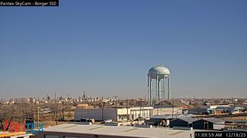 Weather camera view of Borger ISD.