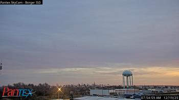 Weather camera view of Borger ISD.