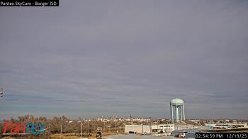 Weather camera view of Borger ISD.