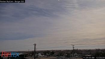 Weather camera view of Borger ISD.