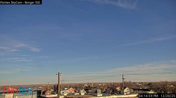 Weather camera view of Borger ISD.