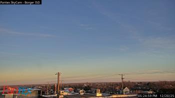 Weather camera view of Borger ISD.