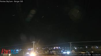 Weather camera view of Borger ISD.