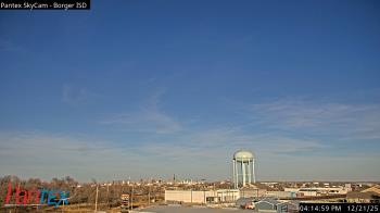 Weather camera view of Borger ISD.